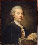 Jean-Baptiste Greuze Portrait of Jacques Gabriel French architect oil painting reproduction